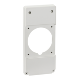 Płyta Kaedra do otworów 103x225mm dla gniazd zasilających 63 A 100x107mm 13144 SCHNEIDER