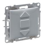 Suno Łącznik Rolet - 6 Ax - 250V - 3 Pozycyjny: Góra Dół Stop - Bezpośrednie Sterowanie Roletami Aluminium 721339 LEGRAND