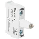 OSMOZ KORPUS Z GŁÓWKĄ Z PODŚWIETLENIEM DO PUSZKI, BIAŁA 230 V, ZACISKI ŚRUBOWE, Legrand