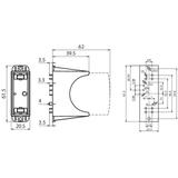 Podstawa PCB PV SCI ... FM do modułów ochronnych guard PV SCI 500 952751 DEHN