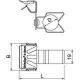 BCHPO 4-8 D32, Klamra nośna