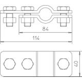 2730/20-VA, OBEJMY PRZYŁĄCZENIOWE 20MM VA