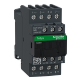 Stycznik 4 bieguny I=32A AC-1 styki 4 NO napięcie cewki 220 V DC LC1DT32MD Schneider