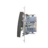 Simon 54 Przycisk „światło” 10A szybkozłączka antracyt