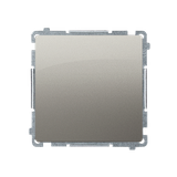 Simon Basic Przycisk pojedynczy zwierny bez piktogramu 10A szybkozłączka satynowy