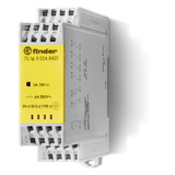 PrzekaźnikZ mechanicznie sprzężonymi zestykami serii 7S: 4Z + 2 R 6A 24V DC 7S.16.9.024.5420 /5szt./ FINDER