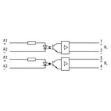 optoseparator podwójny 24V DC/24V DC