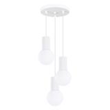 Lampa wisząca HALO 3P biała