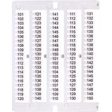 Oznacznik 101 do 150 (100 szt.) ES-NU0851101 003903079 ETI