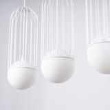 Lampa wisząca BRINA 3L biała