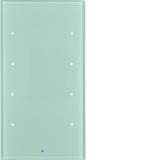 BERKER KNX TS Sensor dotykowy 4-krotny szkło aluminium 75144034 HAGER