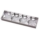 IMPRESJA Puszka instalacyjna poczwórna - kolor tytan