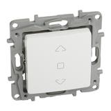 Niloe/Niloe Selection Przycisk Sterowania Rolet 6A Biały 764512 LEGRAND