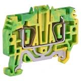 ESP-HTE.4 Złączka sprężynowa ochronna 4 mm2 (żółto-zielona)