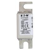 200A 690V aR 00/80 SQ. BODY IND. FUSE Wkładka szybka 200A AC 690V DIN 00 30x51x100 mm aR, 170M2617 E