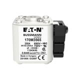 FUSE 200A 690V 1*GKN/50 AR UC Wkładka szybka 200A AC 690V rozmiar 1 45x59x51 mm aR, 170M3565 EATON