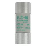 CYLINDRICAL FUSE 22 x 58 100A AM 500V AC Wkładka cylindryczna 22 x 58mm 100A AM 500V AC C22M100 EATO