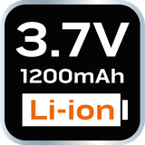 Latarka czołowa akumulatorowa USB 250 lm COB LED + czujnik ruchu