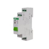 Przekaźnik bistabilny z przyciskiem do sterowania ręcznego i z pamięcią montaż na szynie DIN 230V BIS-411BM F&F