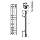 Oprawa hermetyczna Ledinaire WT060C 30W 3600lm 4000K LED36S/840 PSU TW1 L1200 BN 5 lat gw 9,11402E+11 PHILIPS