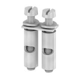 Q 2 SAK4 Złączka szynowa poprzeczna / mostek, nr.katalogowy 0336700000