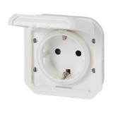 NOWE PLEXO - GN. SCHUKO 2P+Z ZACISKI ŚRUBOWE MECHANIZM 16A-250V BIAŁE 069639L LEGRAND