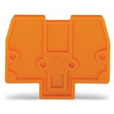 ścianka końcowa szara