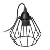 Waya 1P E27, lampa wisząca, max. 60W, czarna AD-LD-6263BE27M ORNO
