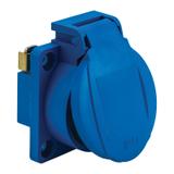 Gniazdo 2P+Z-6A IP54 tablicowe niebieskie VGT 201-06 51.301 OPATÓWEK
