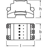 Przekaźnik 3-kanałowy DALI SWITCH SO/2x6A/24