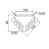 LRJH50 ŁĄCZNIK ROZGAŁĘŹNY 1,0 MM