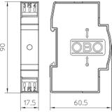 TD-2/D-HS, Ogranicznik przepięć