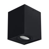 Oprawa sufitowa HARY GU10 czarna TUBA lampa  03716 IDEUS