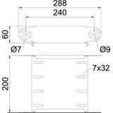 PION.ELEMENT ŁUKU 60X200MM FS