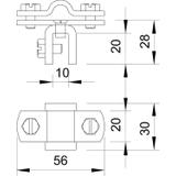 270 8-10 VA, Zacisk krawędziowy