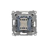 Simon 54 Przycisk roletowy 10A 250V szybkozłączka antracyt DZP1.01/48 KONTAKT