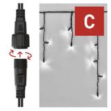 Lampki choinkowe łączone Profi 50LED 3m zimna biel IP44 timer D2CC03 EMOS