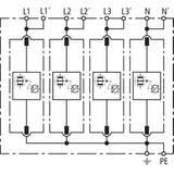 DEHNventil M TNS 255, 4-biegunowy (tzw. B+C)
