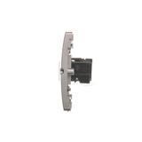 Simon Basic Gniazdo komputerowe RJ45 kat.5e + telefoniczne RJ11 . Montaż gniazda na wkręty do puszki stal inox BMF5T.02/21 KONTAKT