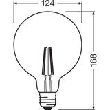 Żarówka LED Vintage 1906 LED CL GLOBE125 FIL GOLD 22 non-dim 2,5W/825 E27 4058075808980 LEDVANCE