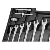 Klucze nasadowe 1/2", 1/4" , zestaw 82 szt., CrV