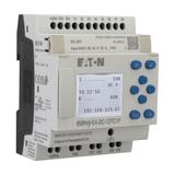 EASY-E4-DC-12TC1P easyE4 Push-in 24VDC 8DI(4AI) 4DO-T z wyświetlaczem 197506 EATON
