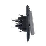 Niloe Step - przycisk pojedynczy 6 A- kolor aluminium, Legrand