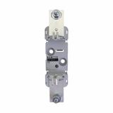NH2 SINGLE POLE SILVER DOUBLE CLIP Podstawa NH2 1P 400A mont. szyna DIN i śruby podwójny styk SD2-DD