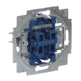 Przycisk kołyskowy 2x1-biegunowy Z 2 oddzielnymi torami prądowymi, 2 klawisze