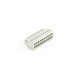 Gniazdo MCS‑MINI Classic 10‑biegunowe jasnoszare raster 3,5mm 734‑110 /50szt./ WAGO