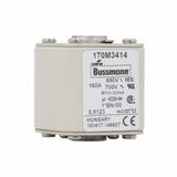 FUSE 160A 690V 1*BN/50 AR UC Wkładka szybka 160A AC 690V rozmiar 1 45x59x51 mm aR I 170M3414 EATON