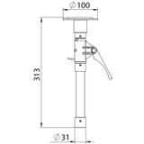 ISSDV, Uchwyt sufitowy