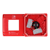 OP1-WER.PODTYN.PRZYCISK ZWAL.SAMOCZ. 2 TOR ZWIER.1 TOR ROZW.+LED SYGN.230VAC