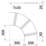 SLB 90 42 250ALU Łuk 90°